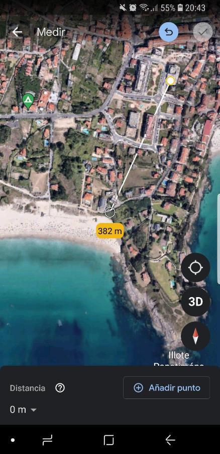 Playa Canelas Descanso Sanxenxo Luaran gambar